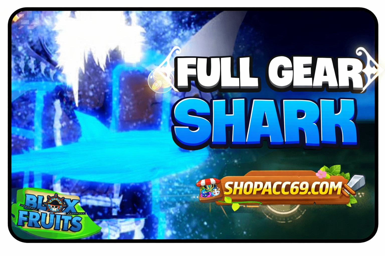 ACC TỘC SHARK FULL GEAR